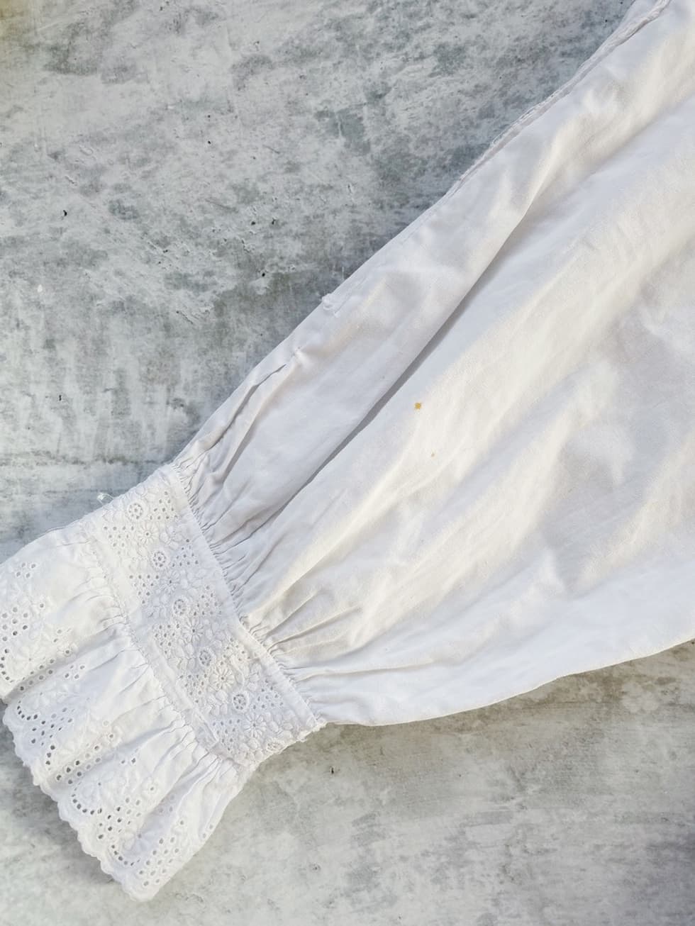 アンティークレースワンピース アンティークピンタックフリルワンピース ナイトガウン