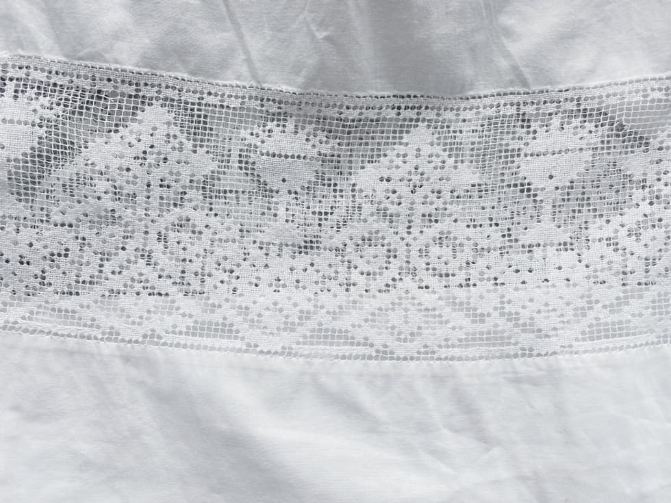 フランスアンティークチャーチスモック