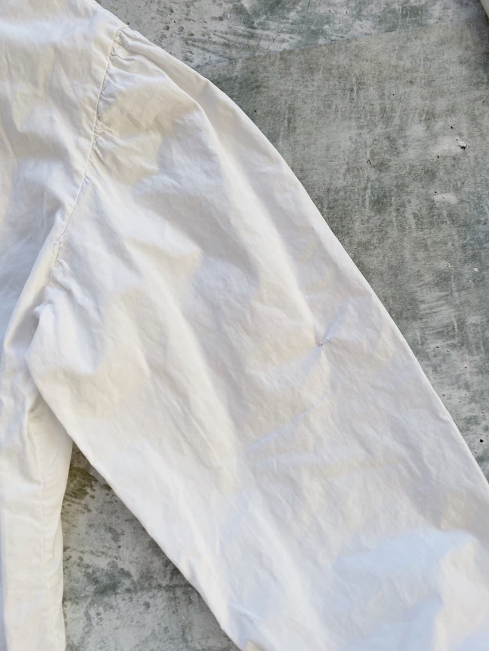 フランスアンティークコットンブラウス