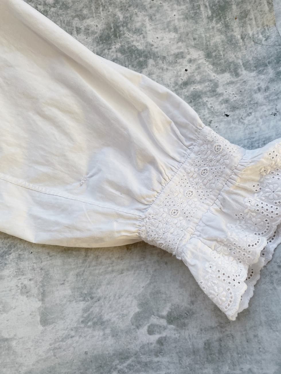 アンティークレースワンピース アンティークピンタックフリルワンピース ナイトガウン