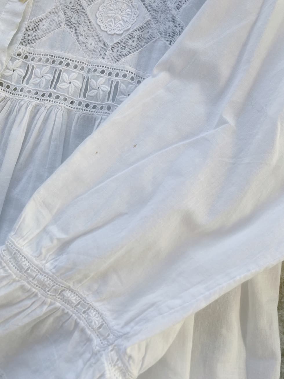 アンティークレースワンピース ヴィクトリアンナイトドレス