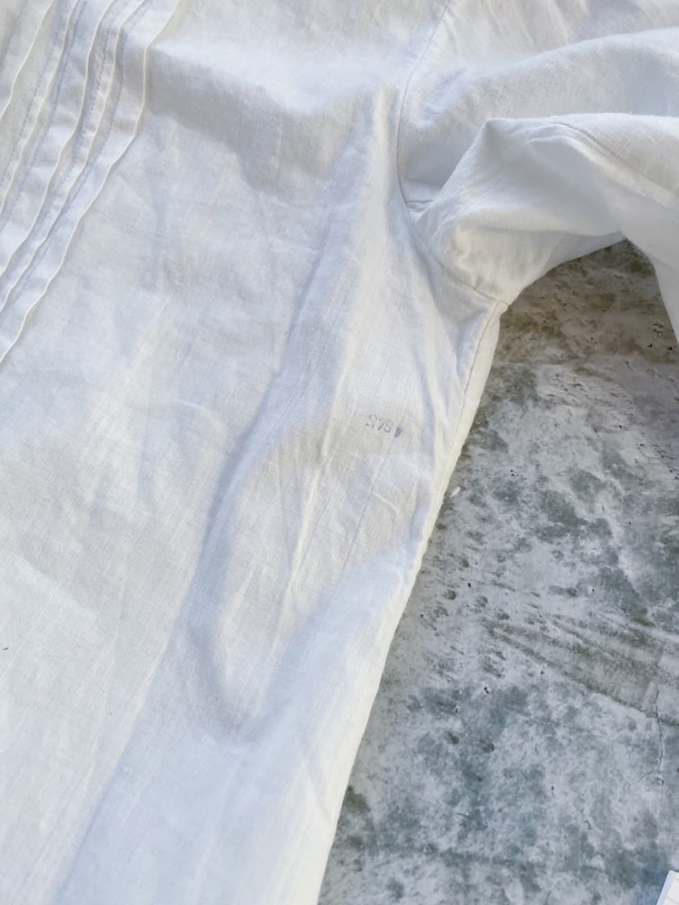 フランスアンティークコットンブラウス