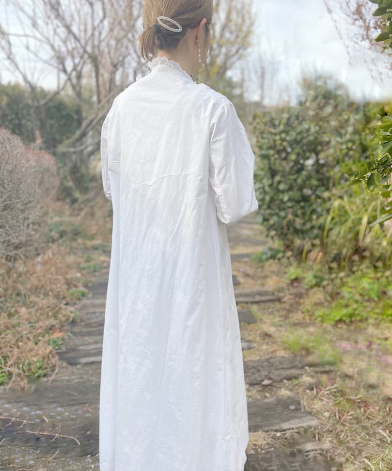 ヴィクトリアンアンティークレースワンピース