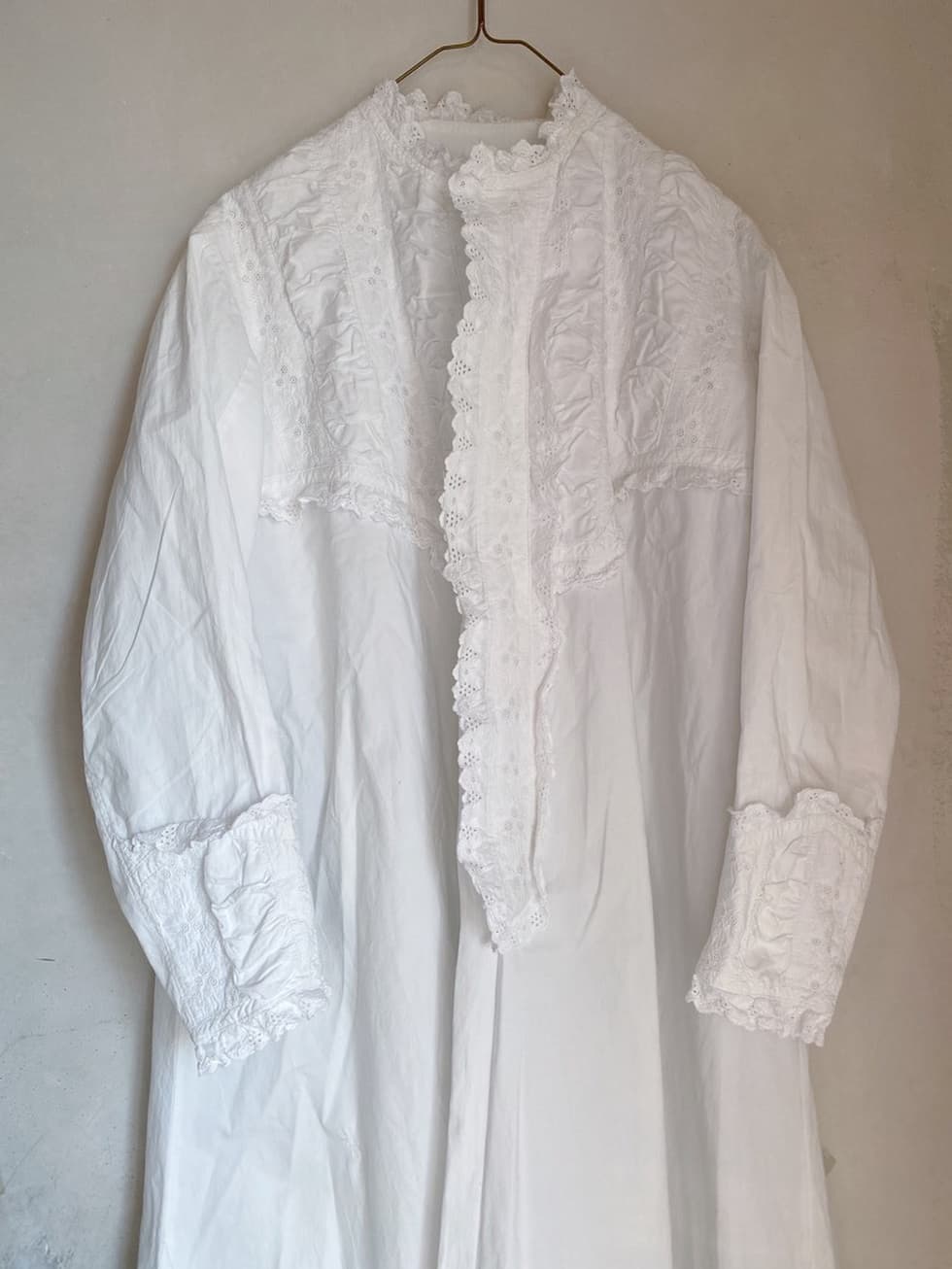 ヴィクトリアンアンティークレースワンピース