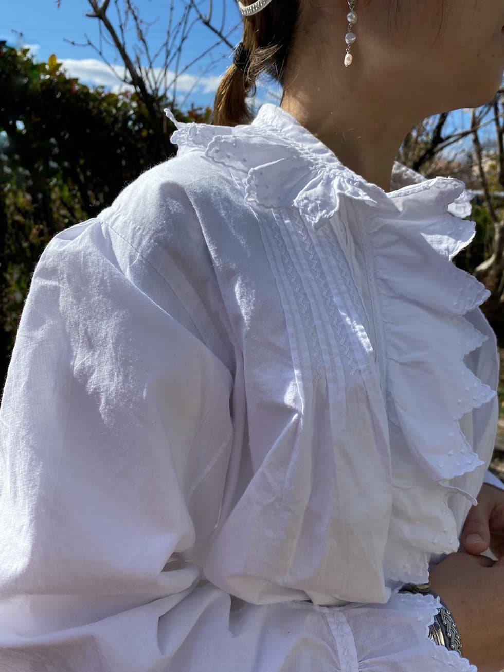 フランスアンティークブラウスfrenchantiqueblouse