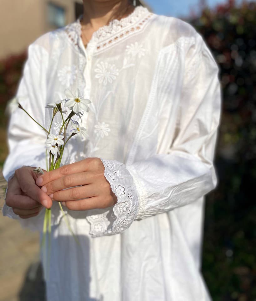 アンティークレースワンピース  アンティークナイトドレス