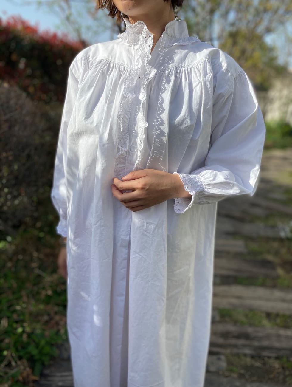 アンティークレースワンピース アンティークナイトドレス