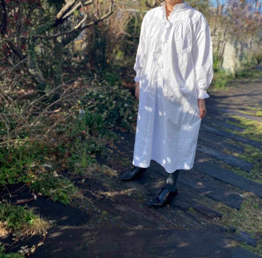 アンティークレースワンピース アンティークナイトドレス