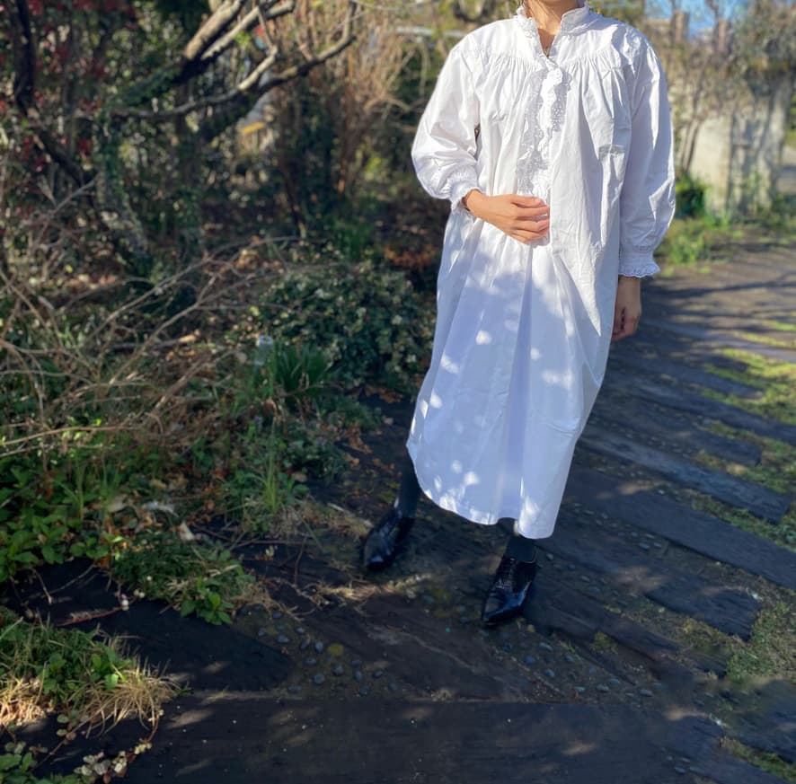 アンティークレースワンピース アンティークナイトドレス