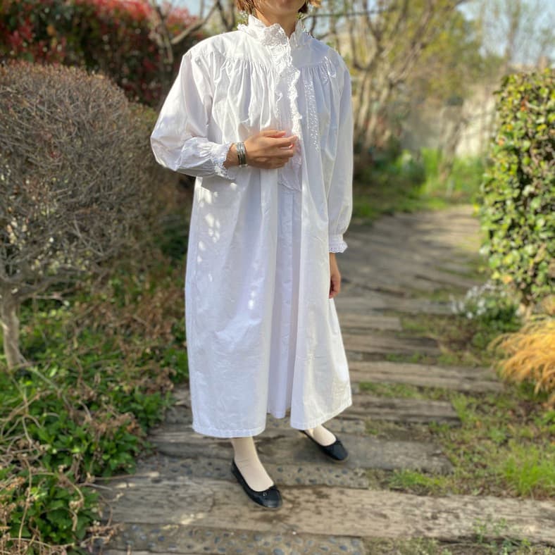 アンティークレースワンピース アンティークナイトドレス