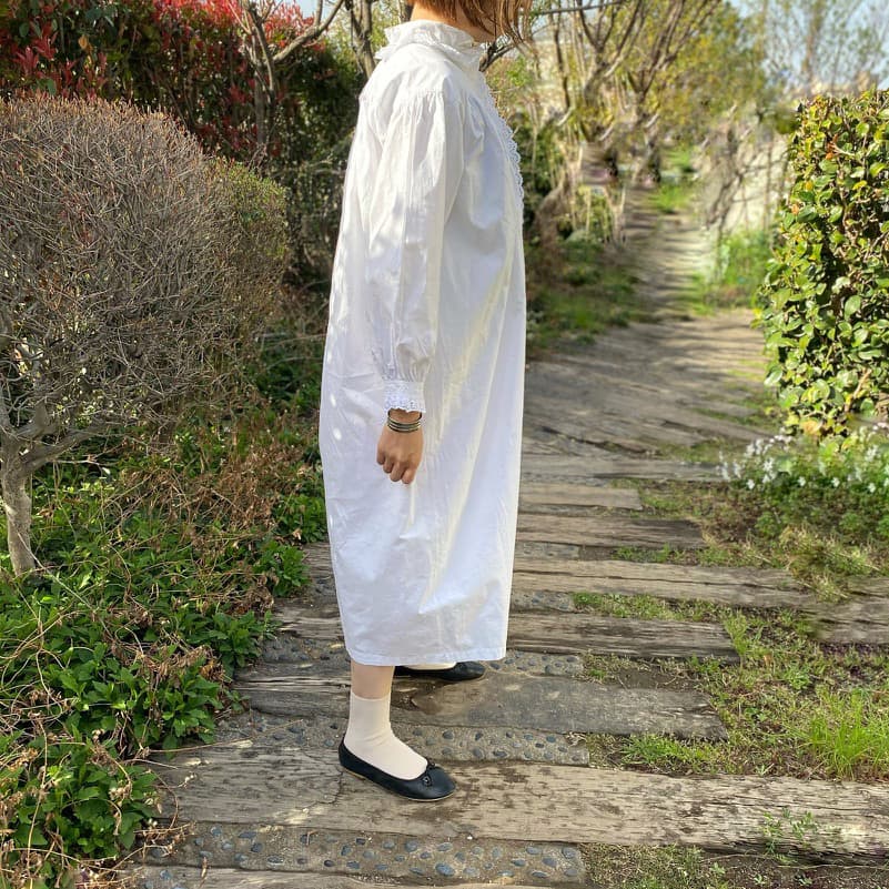 アンティークレースワンピース アンティークナイトドレス