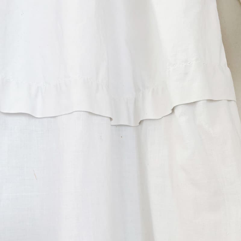 フリル&オーガンジー アンティークレースワンピース 