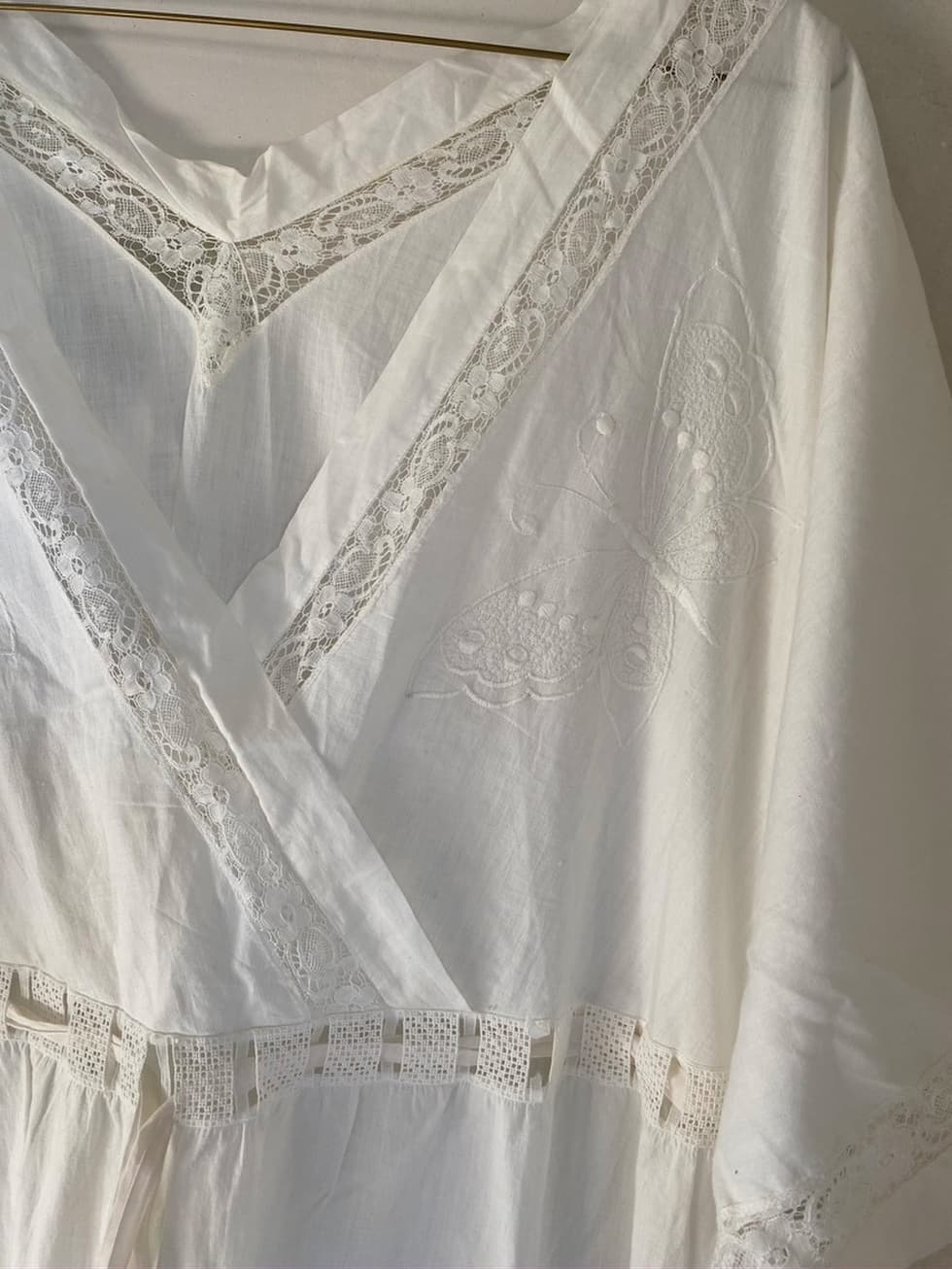 アンティークレースワンピース ナイトドレス