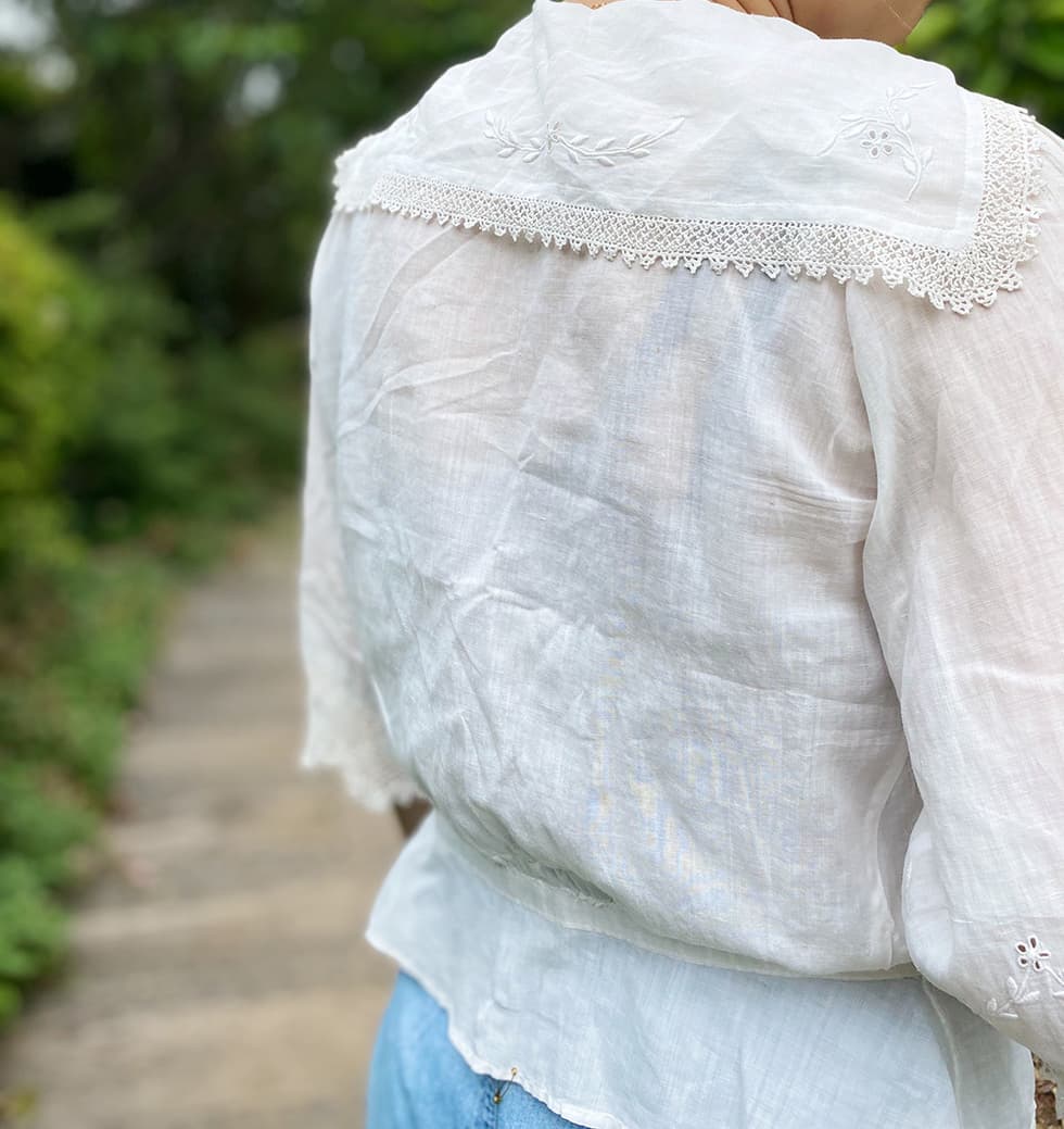 フランスアンティークブラウスfrenchantiqueblouse