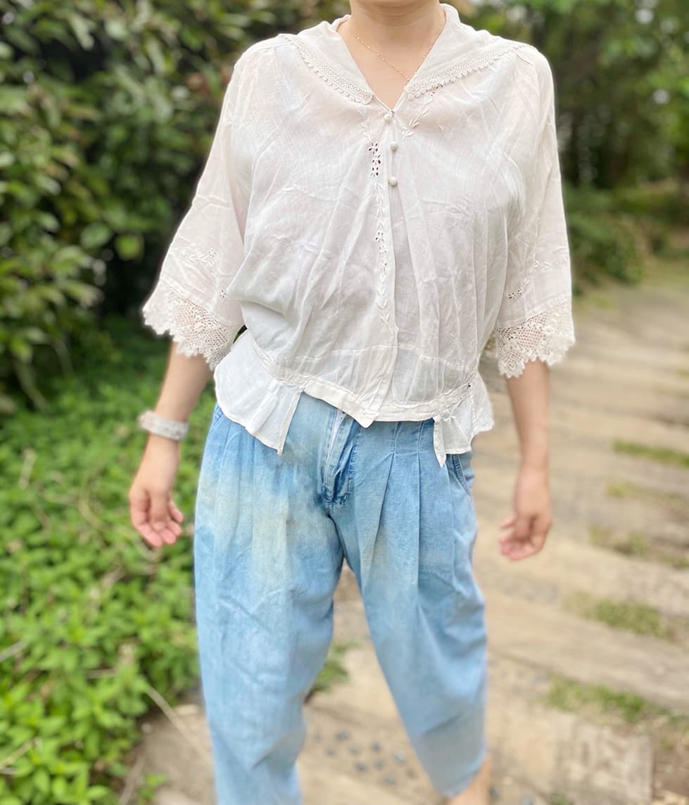 フランスアンティークブラウスfrenchantiqueblouse