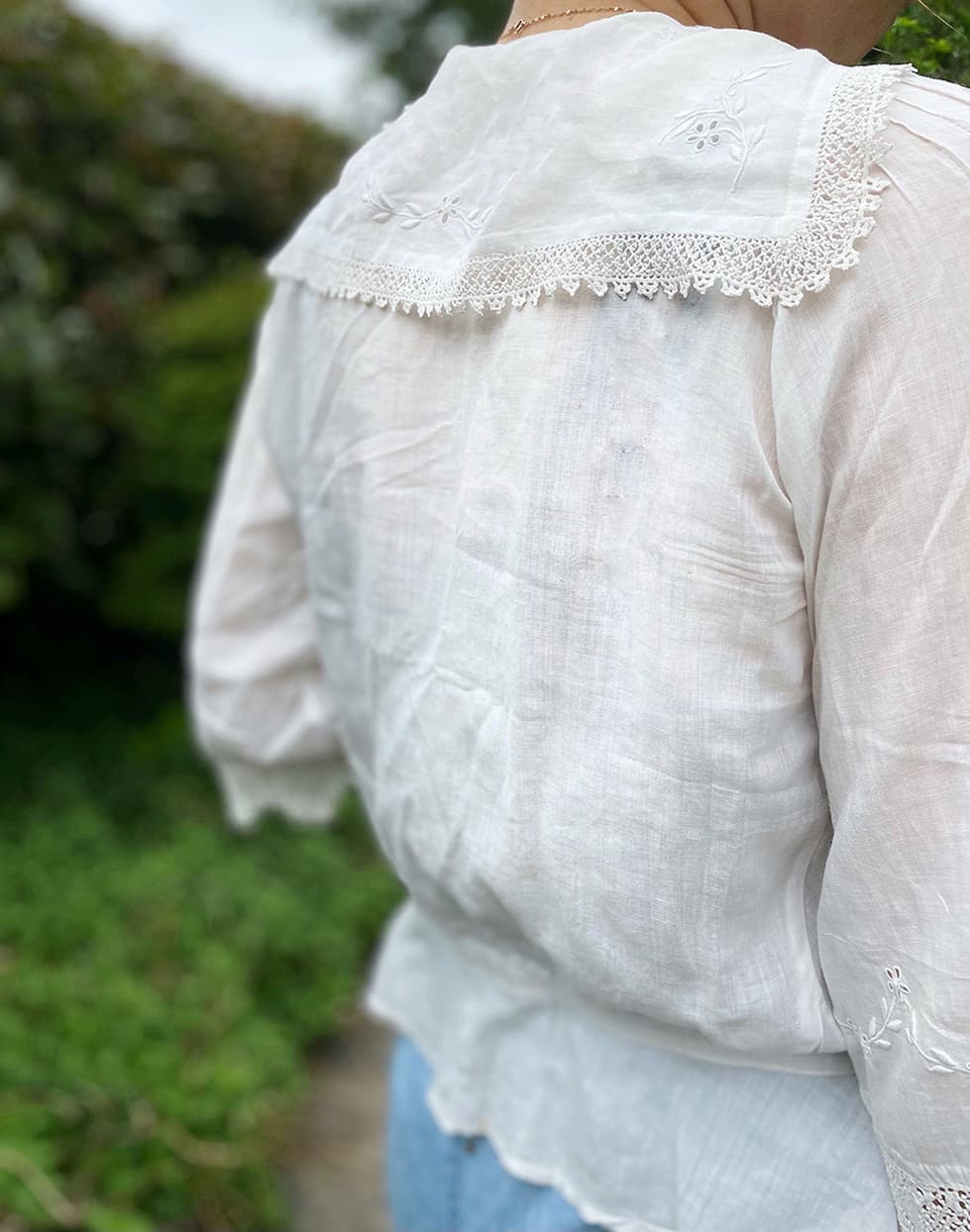 フランスアンティークブラウスfrenchantiqueblouse