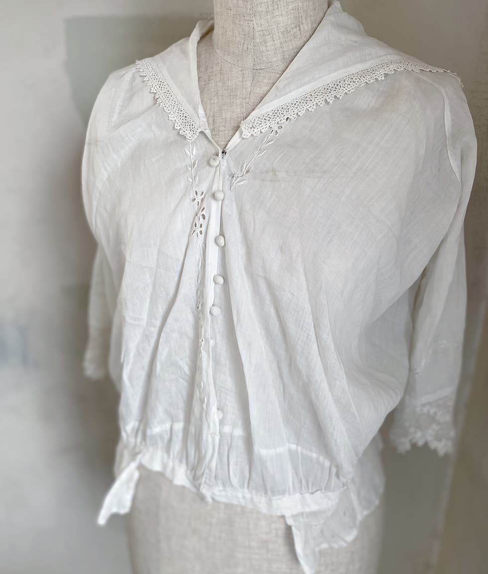 フランスアンティークブラウスfrenchantiqueblouse