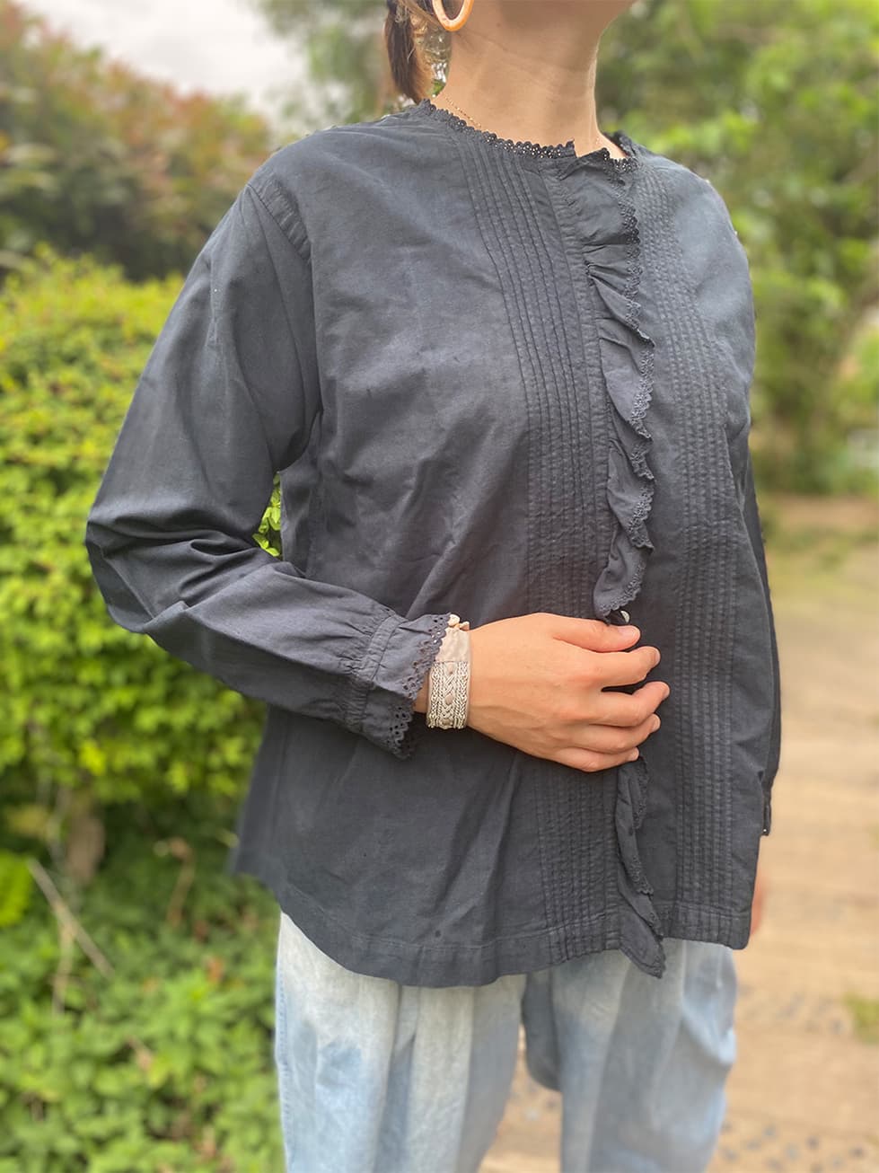 フランスアンティークブラウスfrenchantiqueblouse