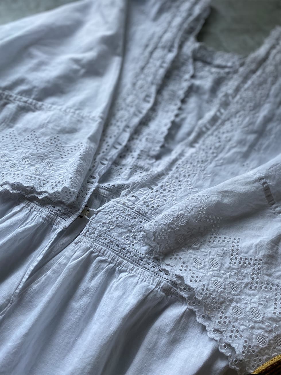 アンティークレースワンピースアンティークナイトドレス