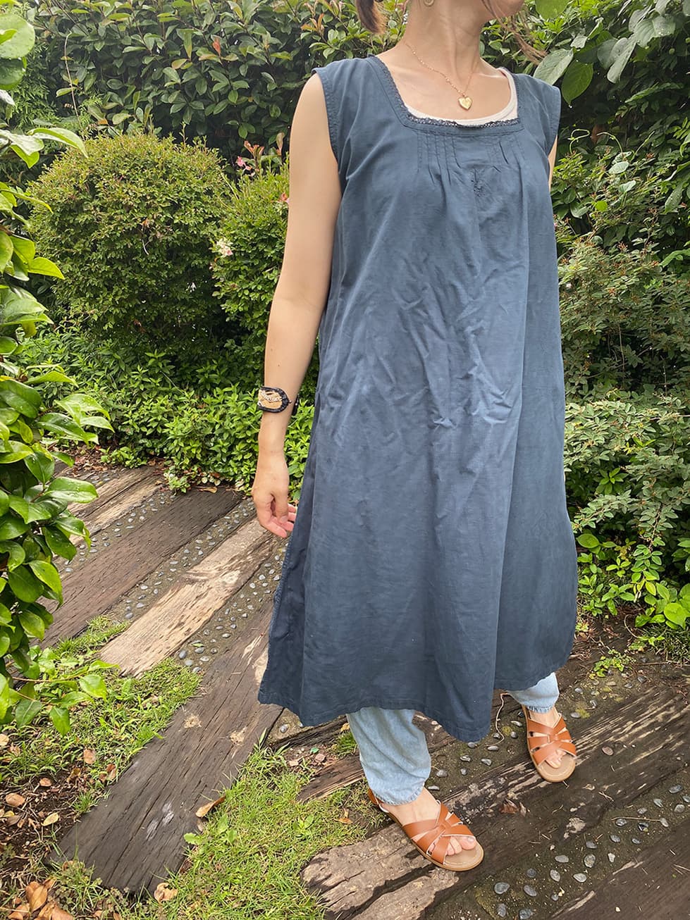 フランスアンティークワンピースナイトドレス