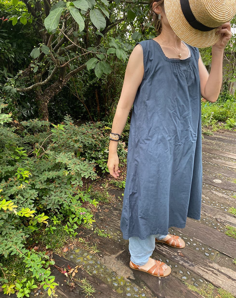 フランスアンティークワンピースナイトドレス