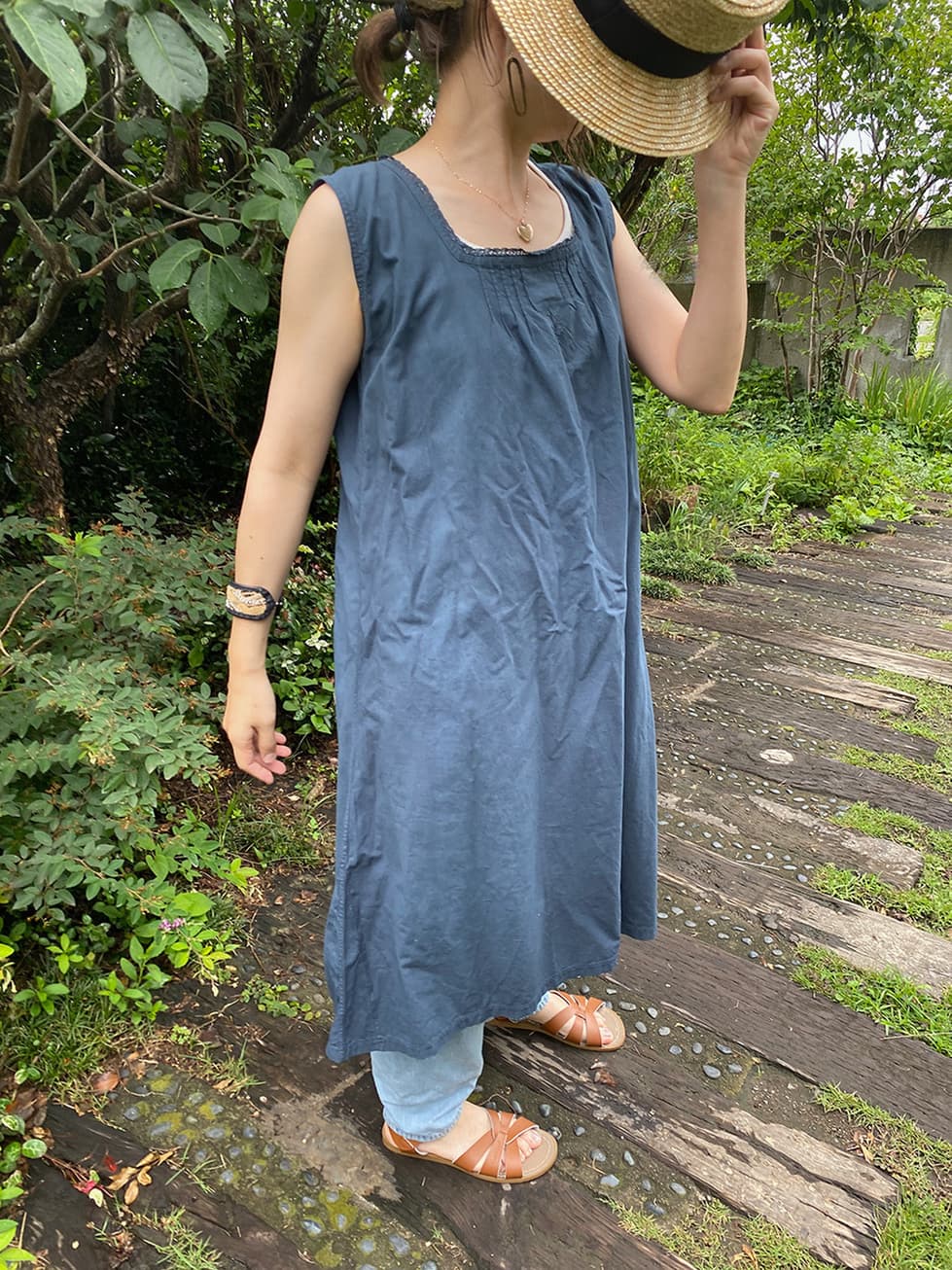 フランスアンティークワンピースナイトドレス