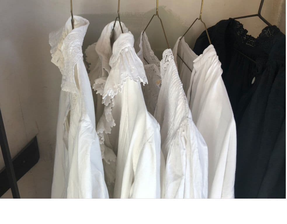 アンティークレースワンピースアンティークナイトドレス｜コーディネート