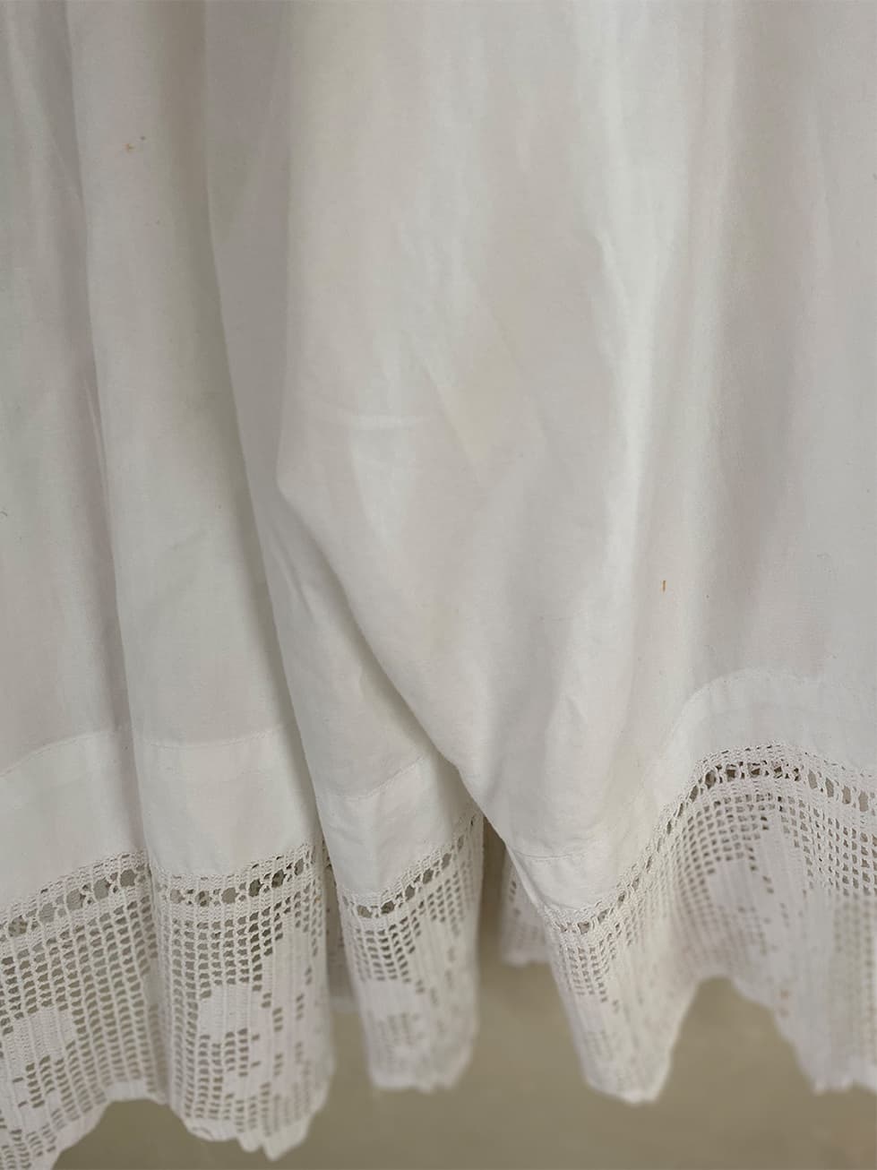 フランスアンティークチャーチスモック churchsmock