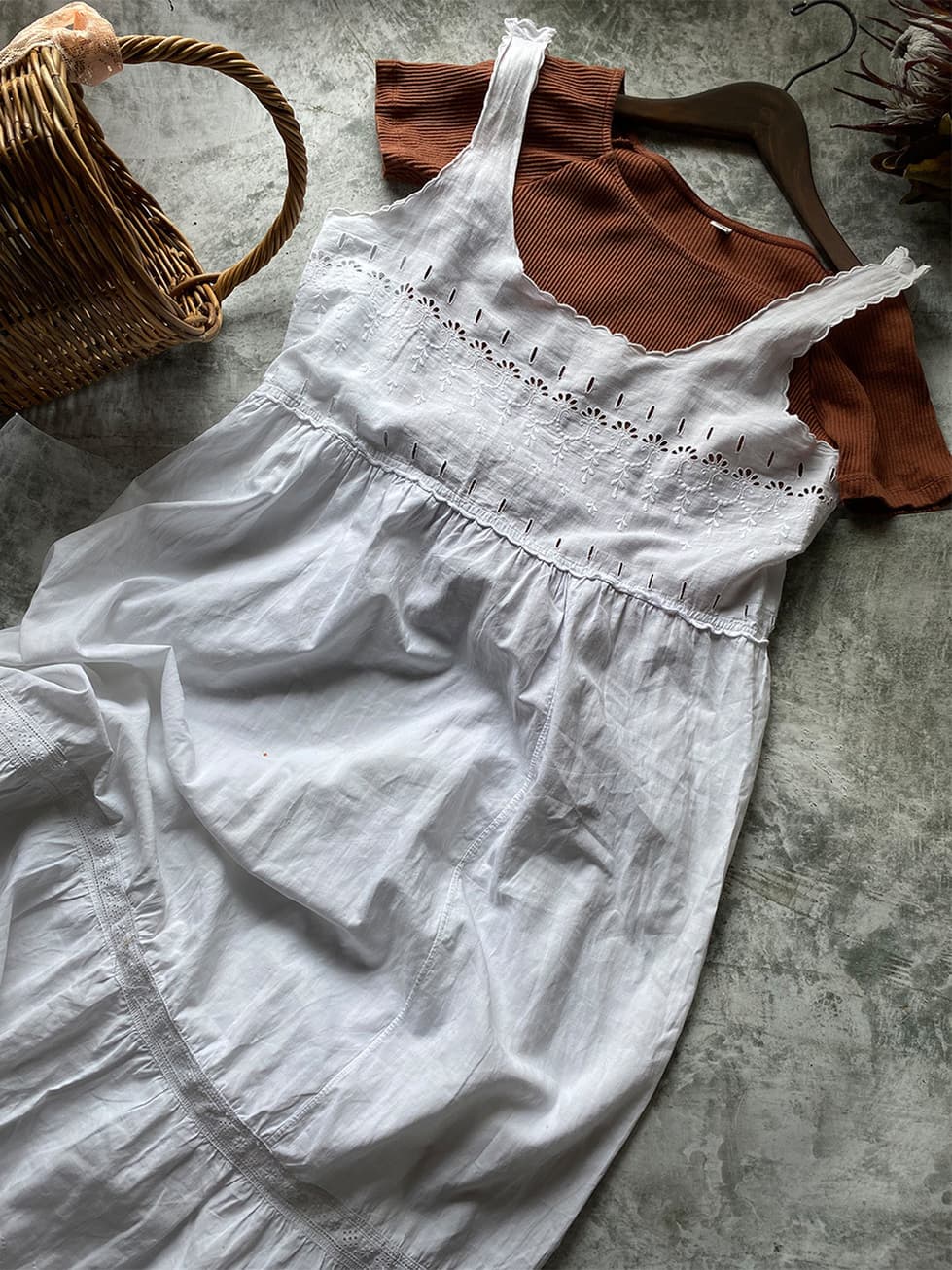 アンティークレースワンピースアンティークナイトドレス