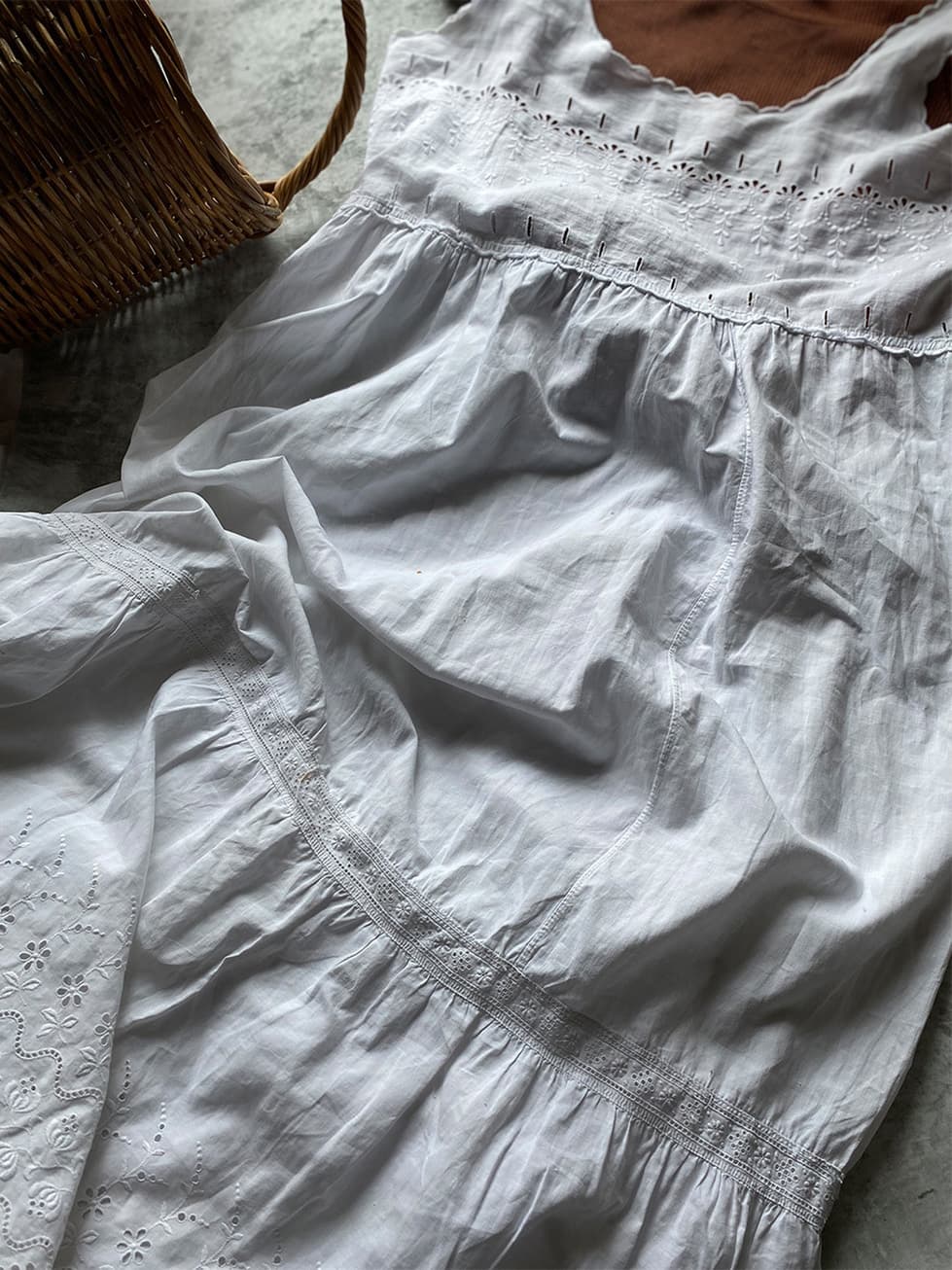 アンティークレースワンピースアンティークナイトドレス