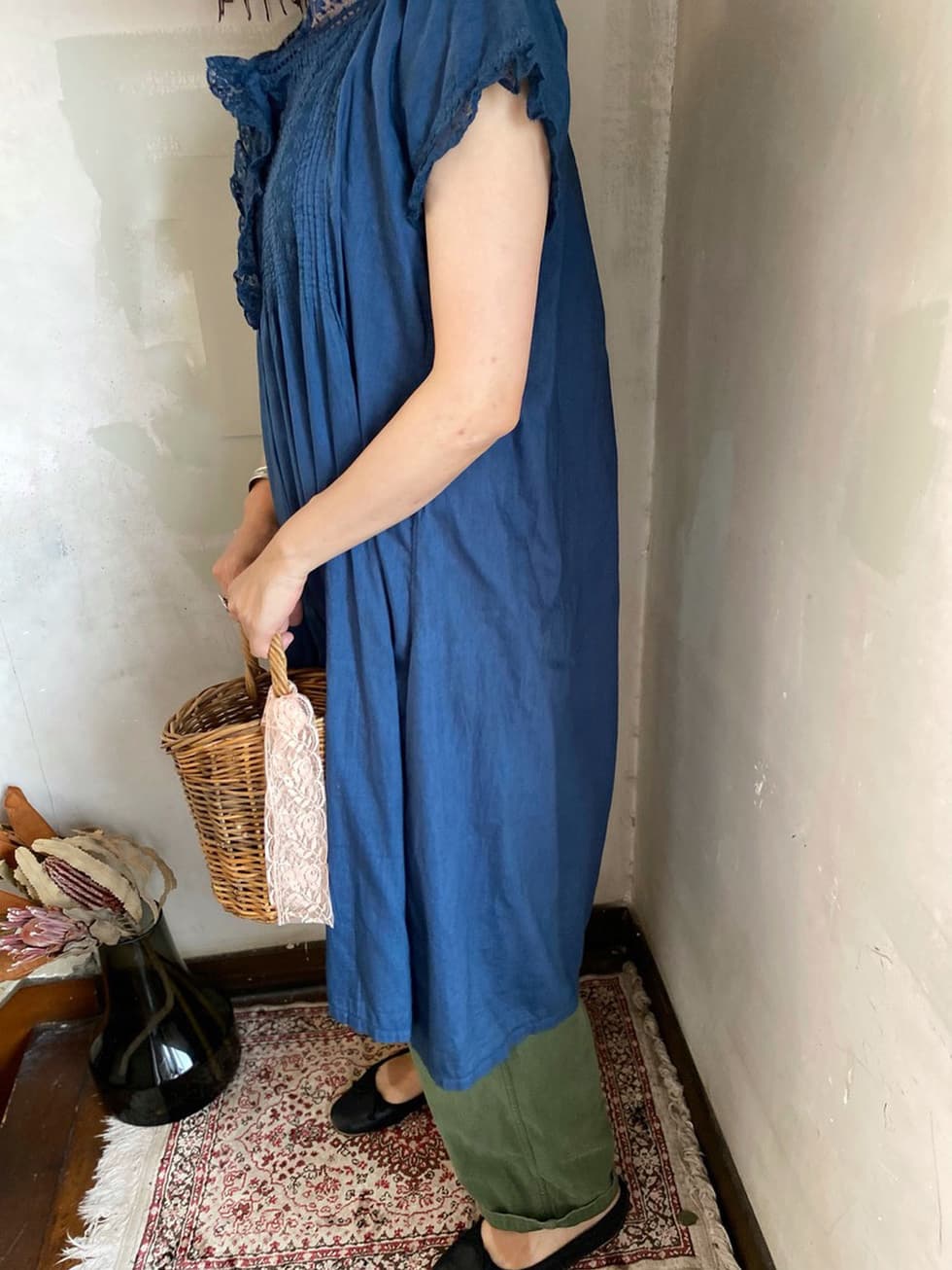 アンティークレースワンピースアンティークナイトドレス