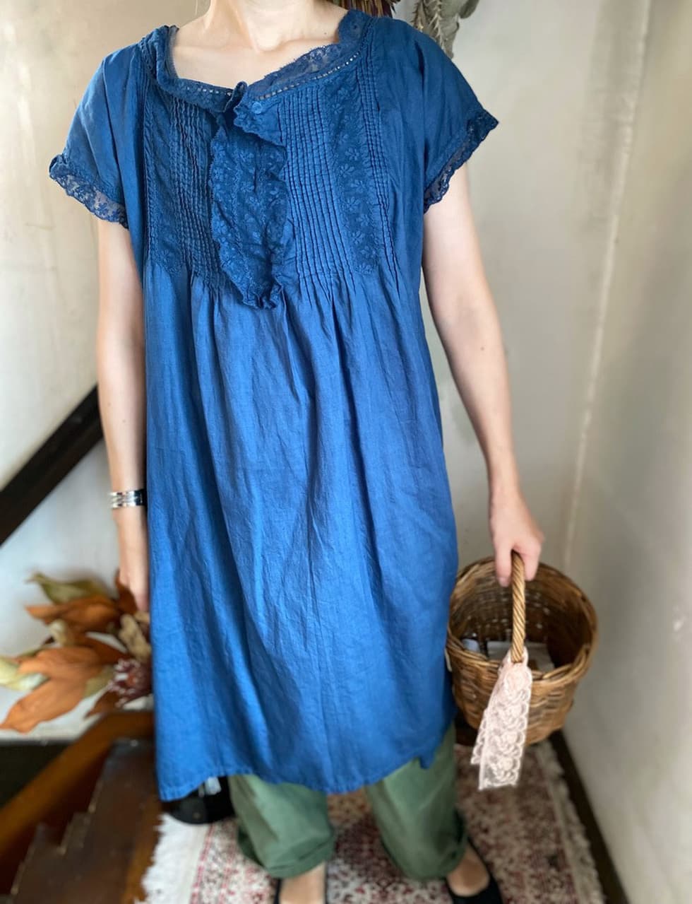 アンティークレースワンピースアンティークナイトドレス