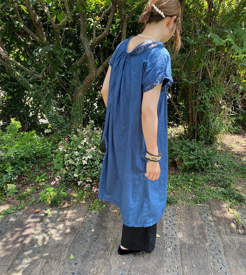 アンティークレースワンピースアンティークナイトドレス