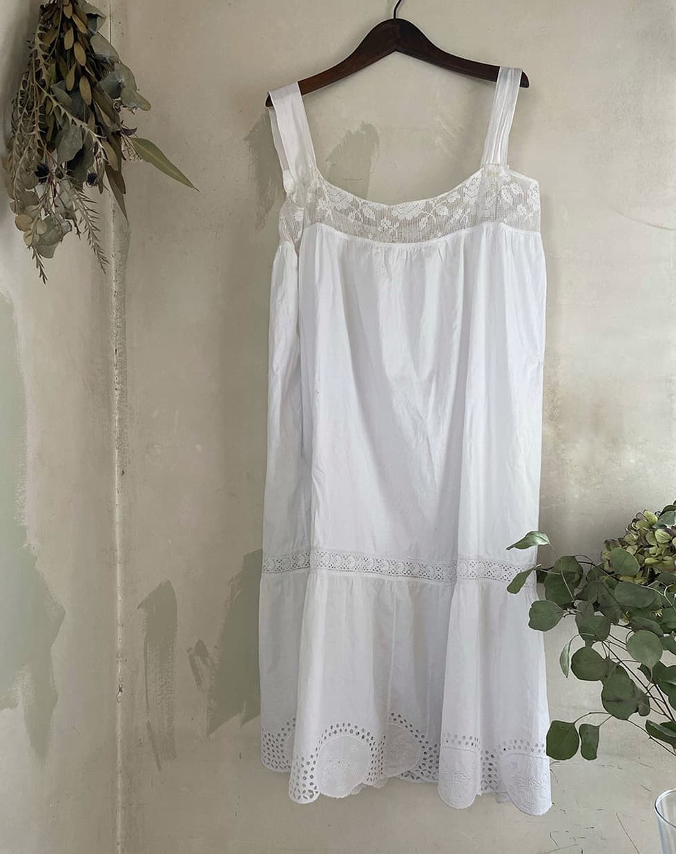 アンティークレースワンピースアンティークナイトドレス