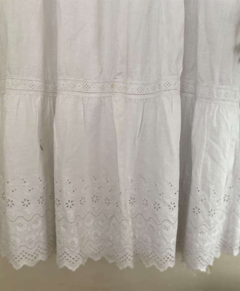 アンティークレースワンピースアンティークナイトドレス