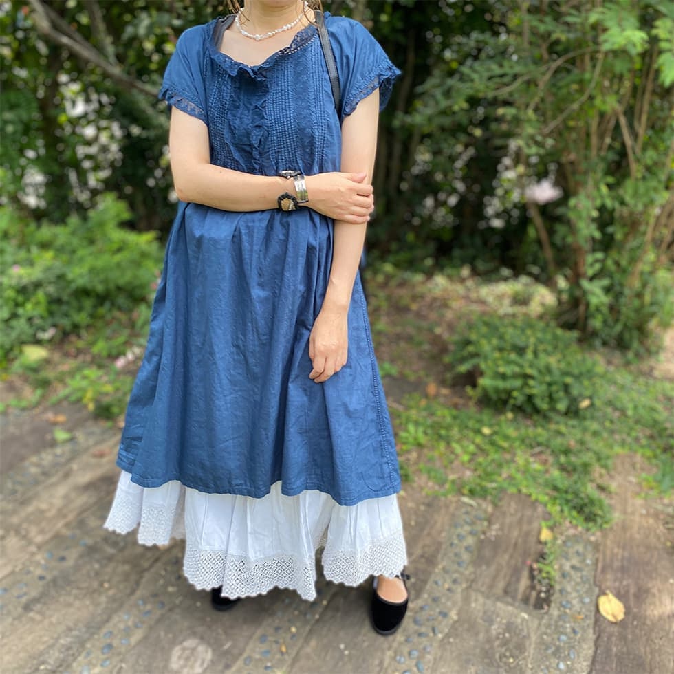 アンティークレースワンピースアンティークナイトドレス