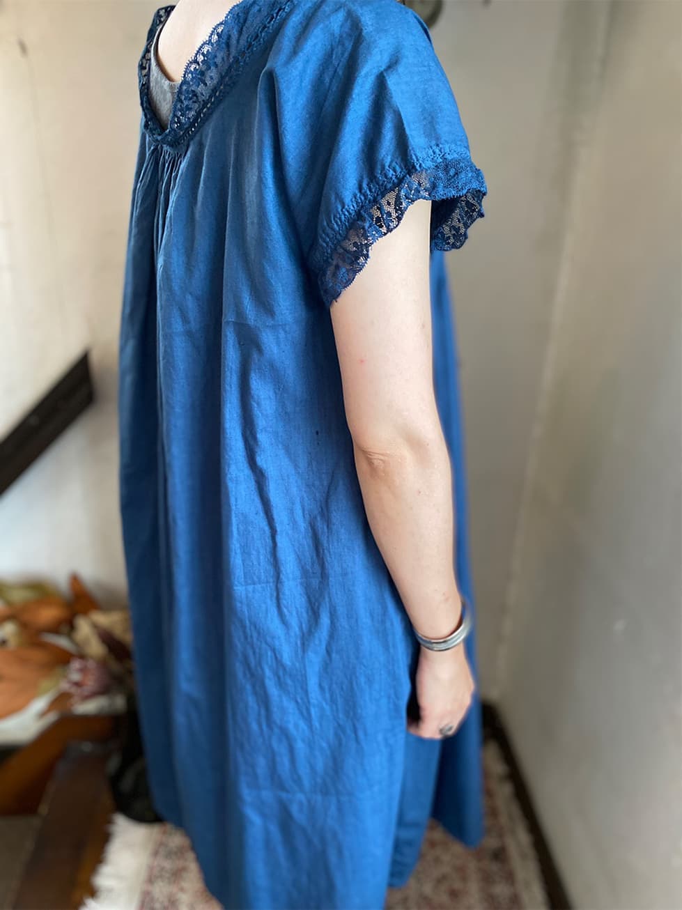 アンティークレースワンピースアンティークナイトドレス