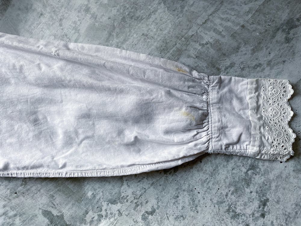 フランスアンティークナイトドレスアンティークレースワンピース