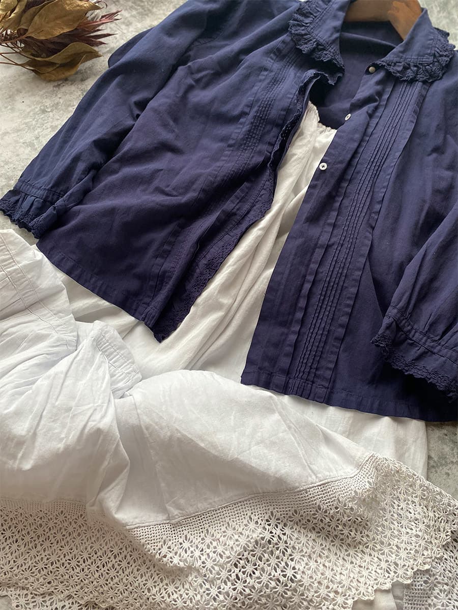 フランスアンティークブラウスfrenchantiqueblouse