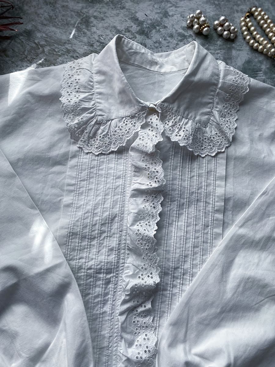 フランスアンティークブラウスfrenchantiqueblouse