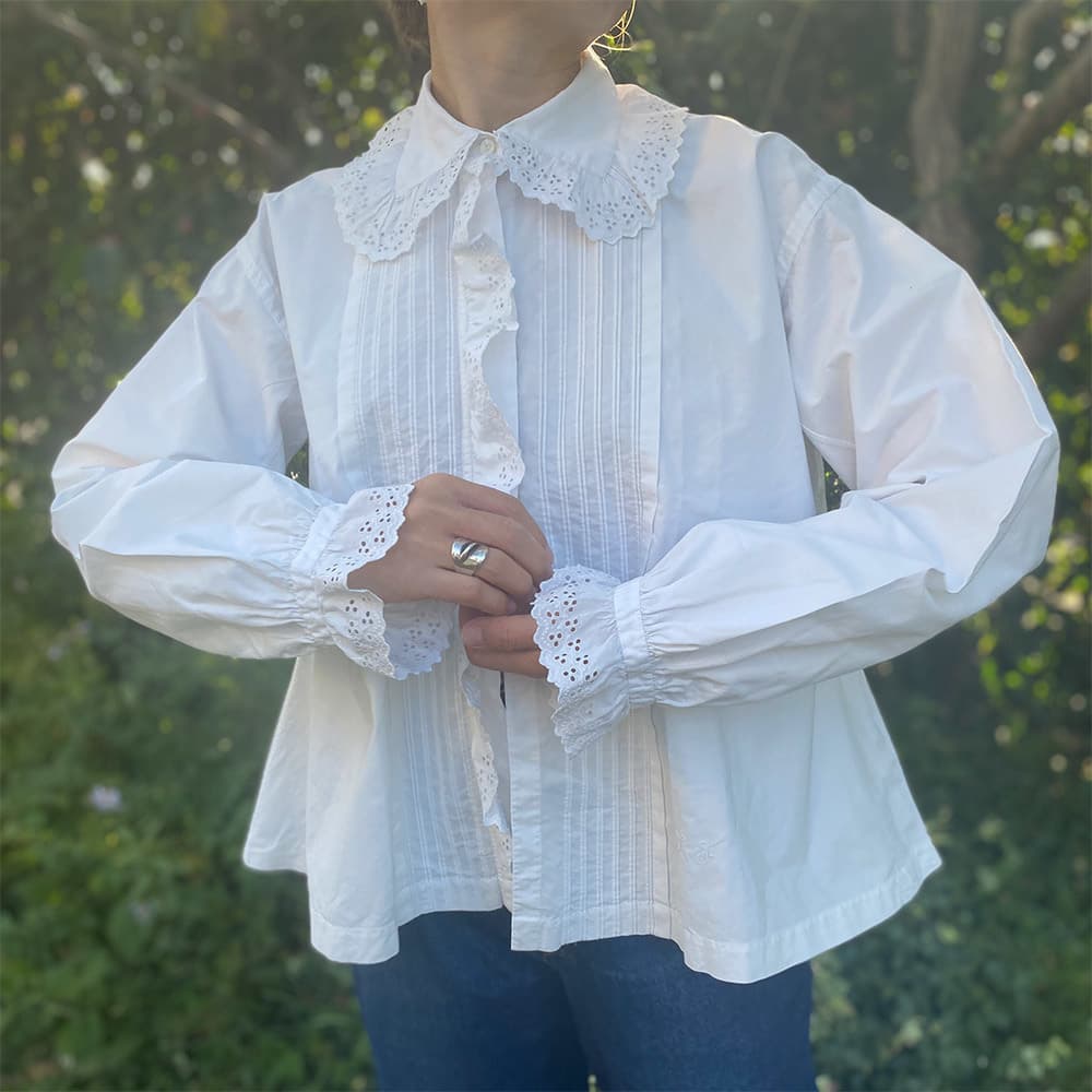 フランスアンティークブラウスfrenchantiqueblouse