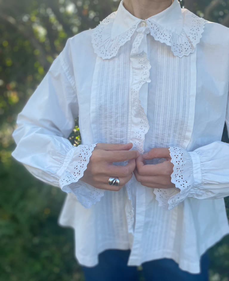 フランスアンティークブラウスfrenchantiqueblouse