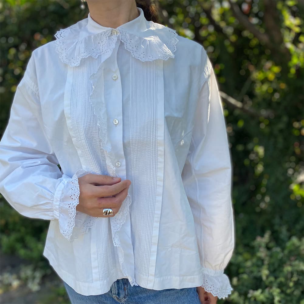 フランスアンティークブラウスfrenchantiqueblouse