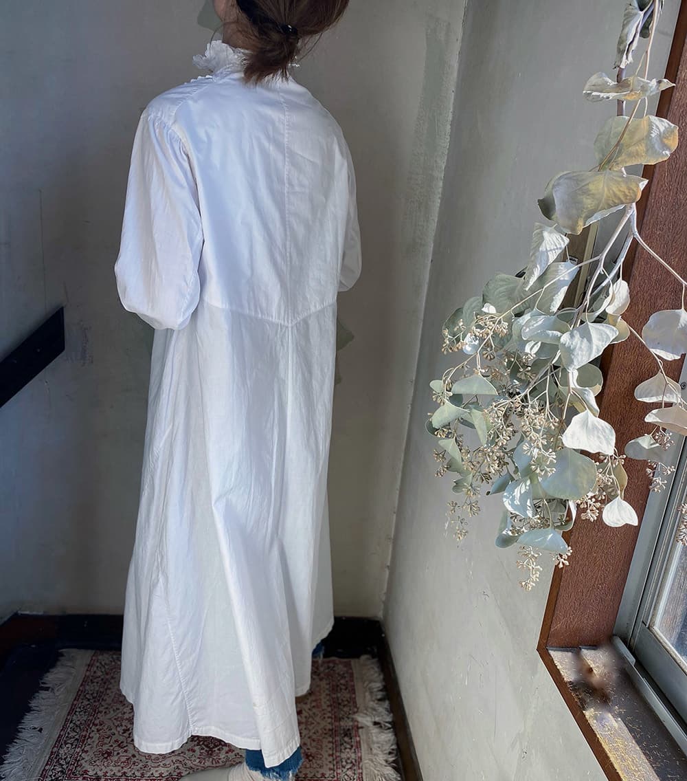 アンティークヴィクトリアンナイトドレス アンティークレースワンピース