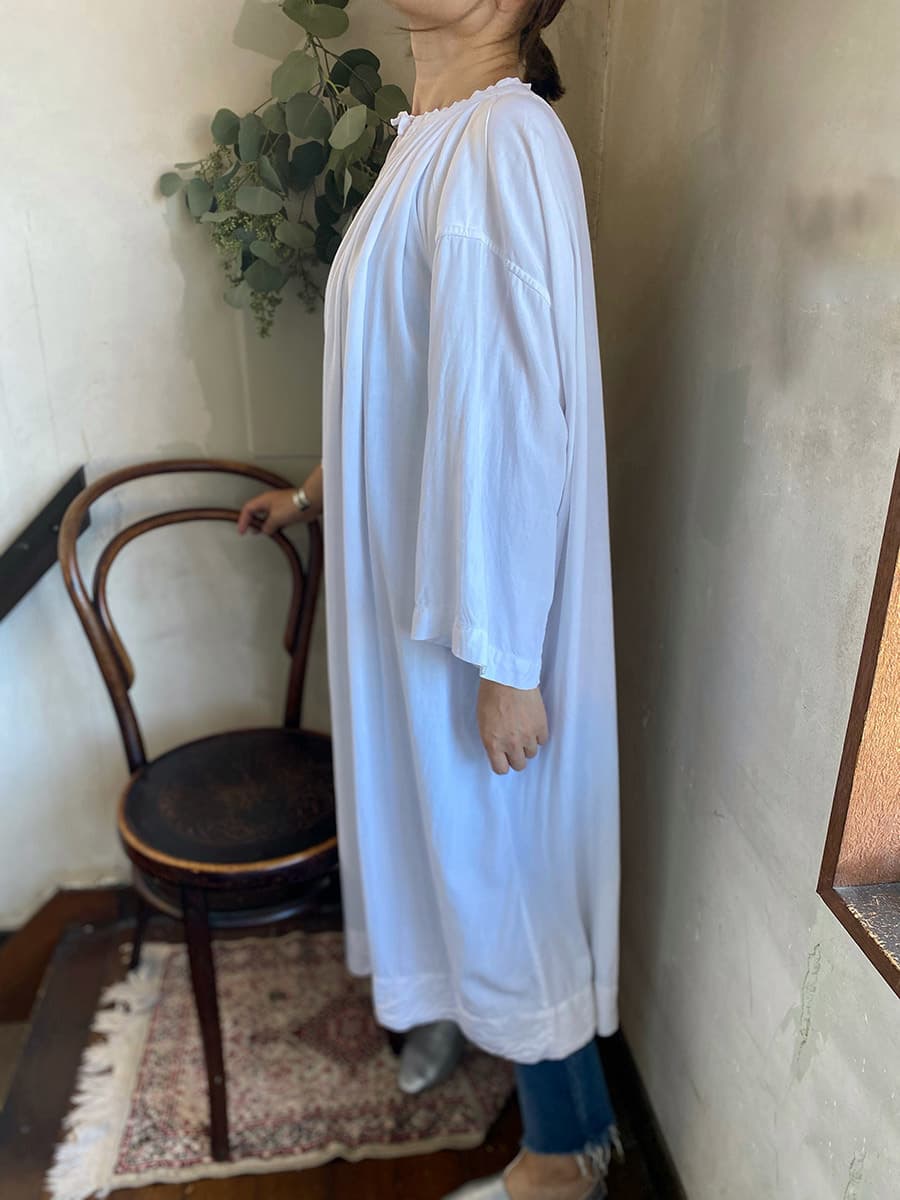 フランスアンティークチャーチスモック