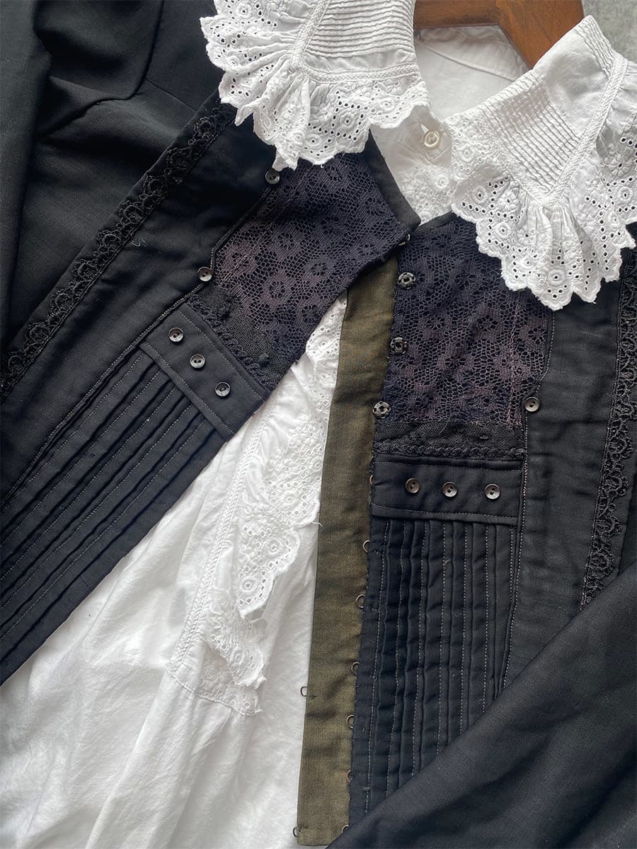 オランダアンティークウールジャケット