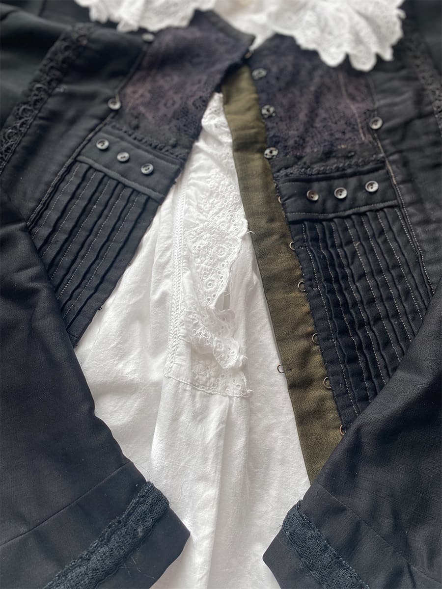 オランダアンティークウールジャケット