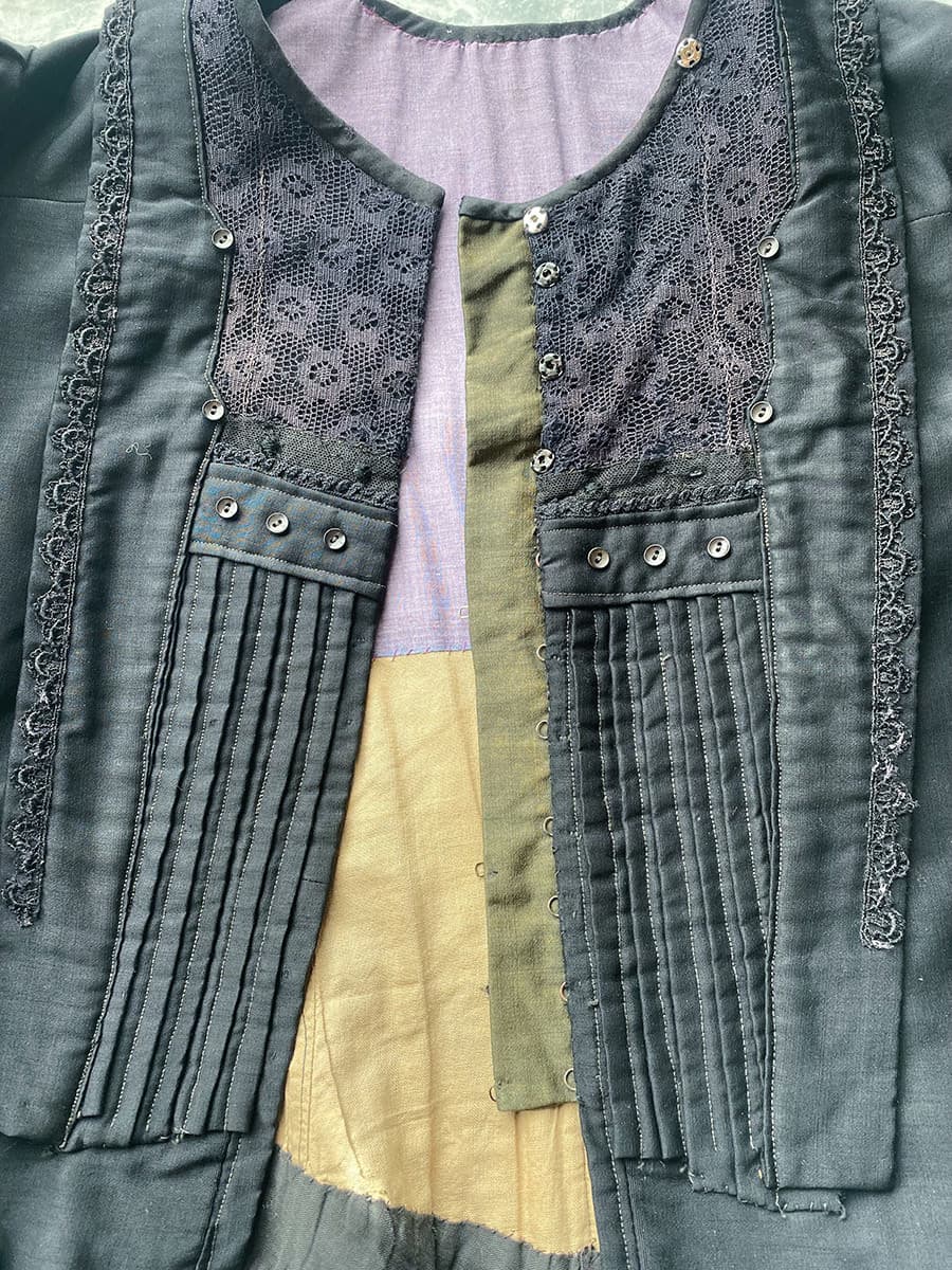 オランダアンティークウールジャケット