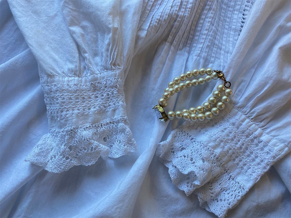 アンティークレースワンピースアンティークナイトドレス