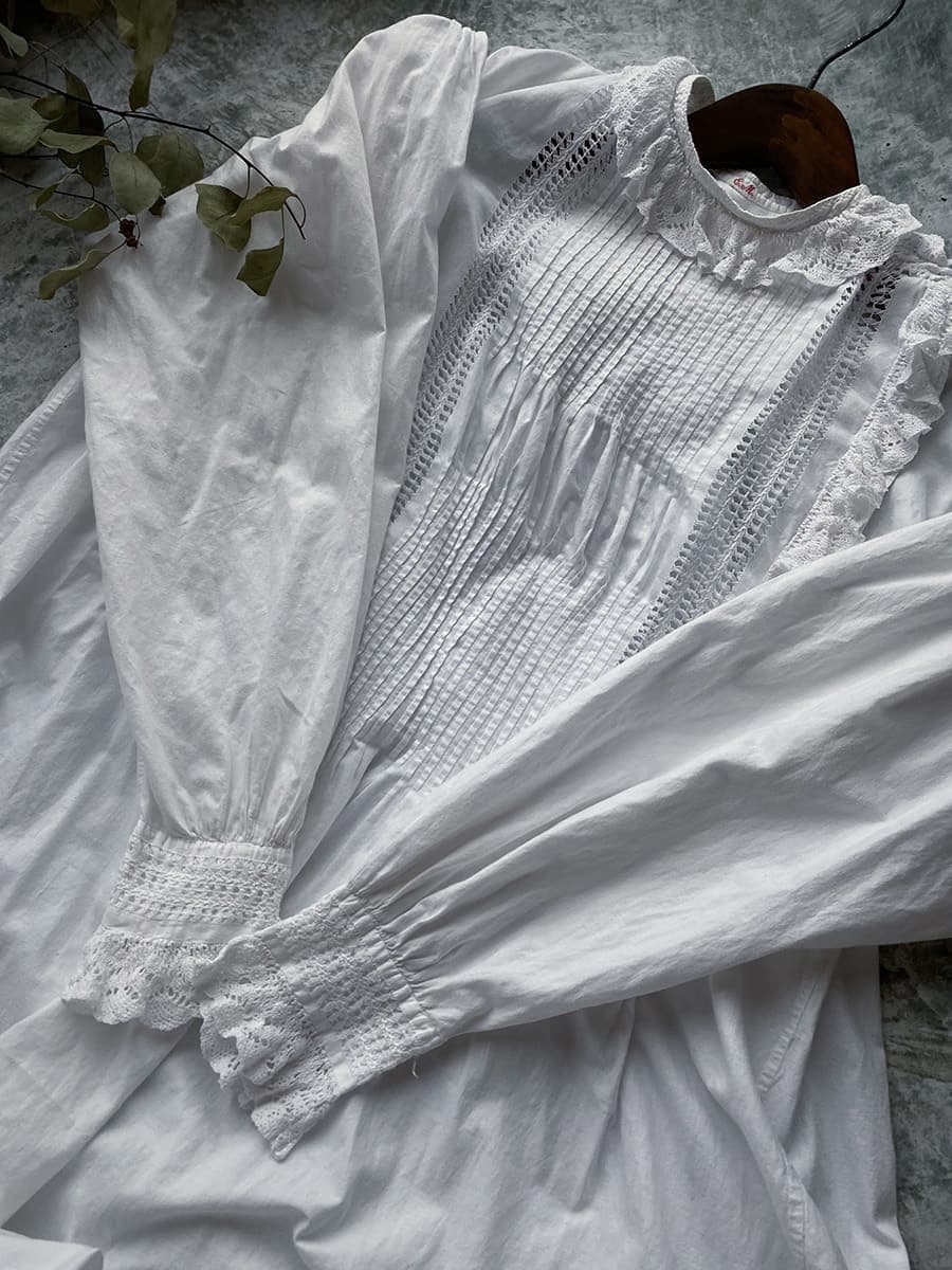 アンティークレースワンピースアンティークナイトドレス